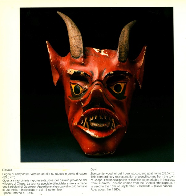 "Maschere de Messico" (Masks of Mexico), 1981.